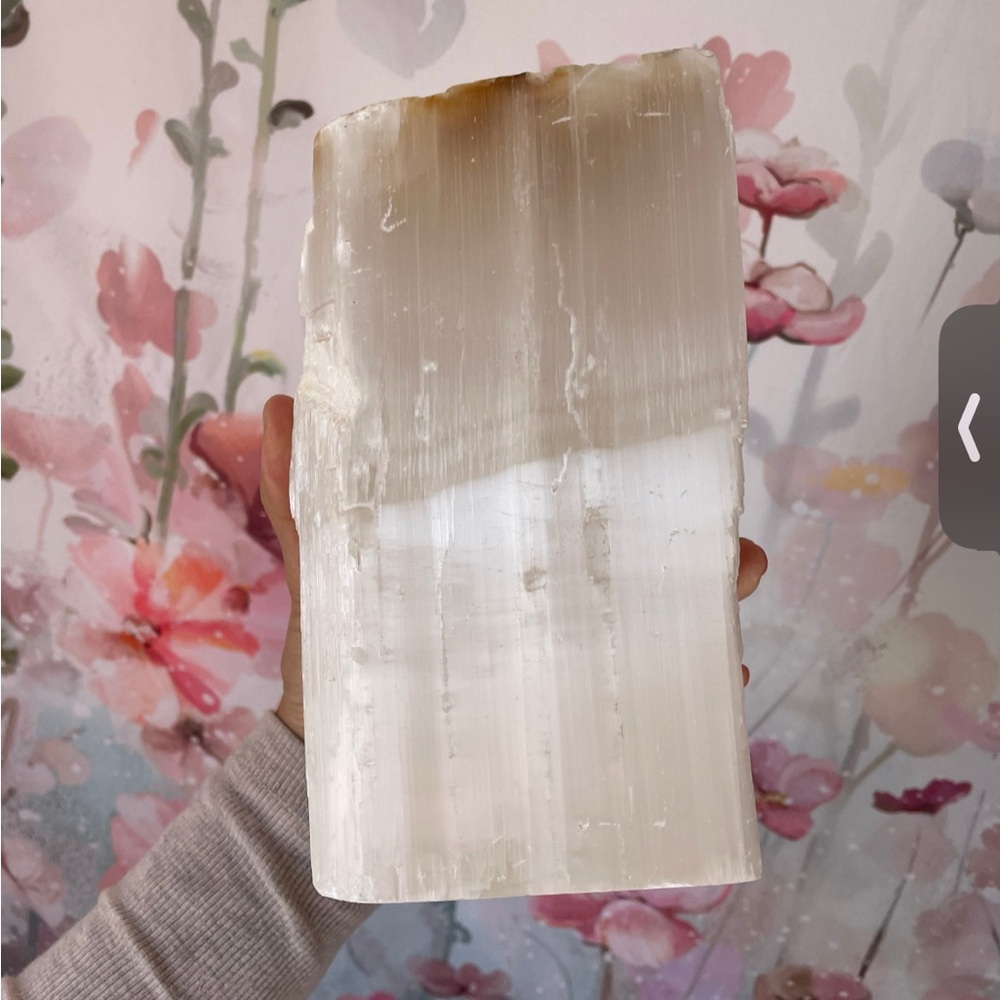 Giant selenite crystal